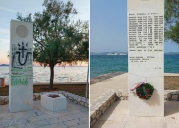 Za Dan antifašističke borbe očišćen spomenik palim borcima u zadarskom Diklu