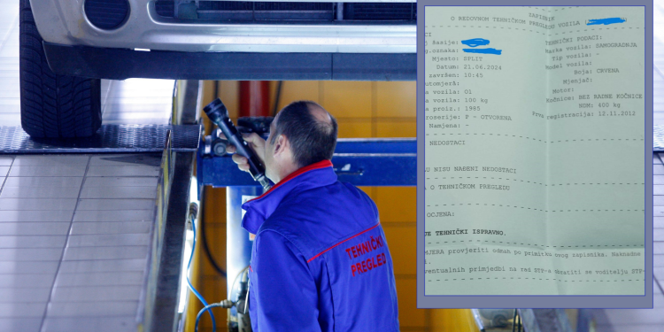 Slobodna Dalmacija – Bizaran slučaj s tehničkog pregleda u Splitu; ne može registrirati auto jer su ga proglasili
