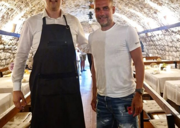 Pep Guardiola svratio do Velikog Zatona i počastio se delicijama u poznatom restoranu