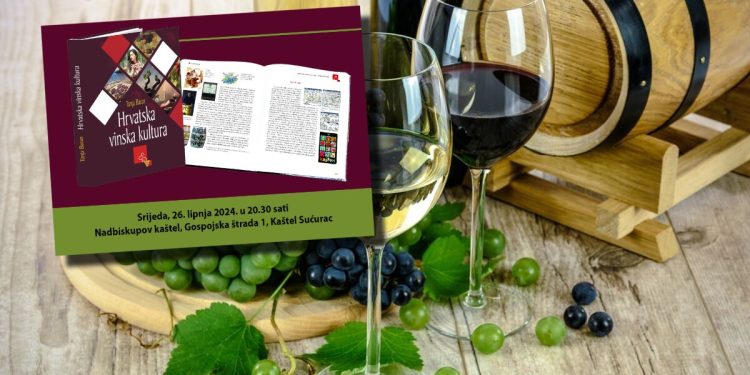Gradska knjižnica Kaštela predstavlja monografiju Hrvatska vinska kultura Tanje Baran