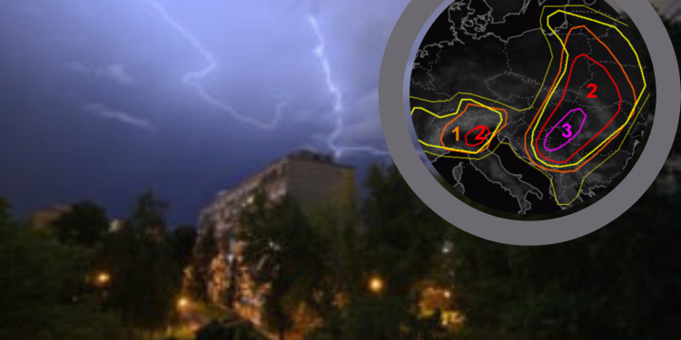 Hrvatskoj prijete superćelijske oluje: U nekim područima bi mogla pasti tuča promjera do 10 centimetara