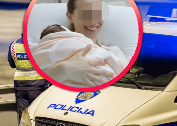 LIJEPA VIJEST Samozatajni policajac Kaštelanku pred porodom pratio do rodilišta kako bi sve prošlo u najboljem redu!