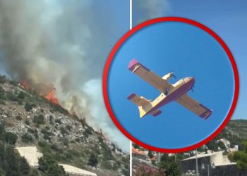 Lokaliziran je požar kod Dubrovnika