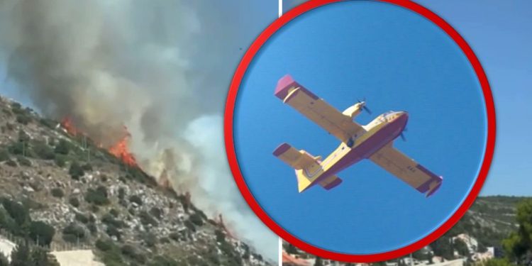 Lokaliziran je požar kod Dubrovnika