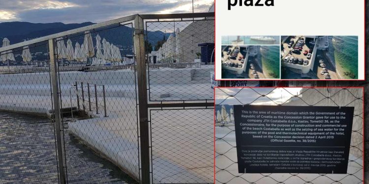 Može li hotel imati “privatnu plažu”? Ne može, osim u jednom iznimnom slučaju…