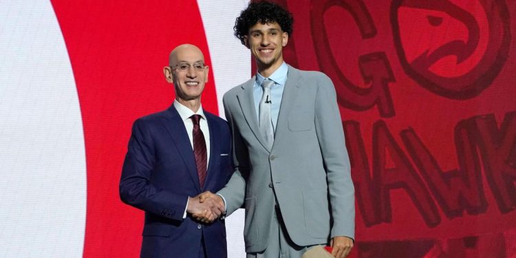 NBA draft: Francuz Risacher s prvim izborom ide u Atalantu