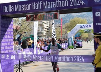 NOVI REKORD Shadrack Kimaiyo pobjednik mostarskog polumaratona