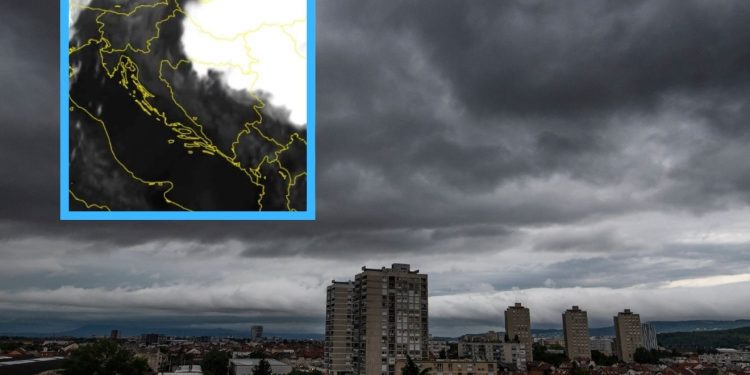 Neugodna vremenska pojava prijeti Hrvatskoj: ‘Donijet će nam puno problema, atmosfera je eksplodirala’