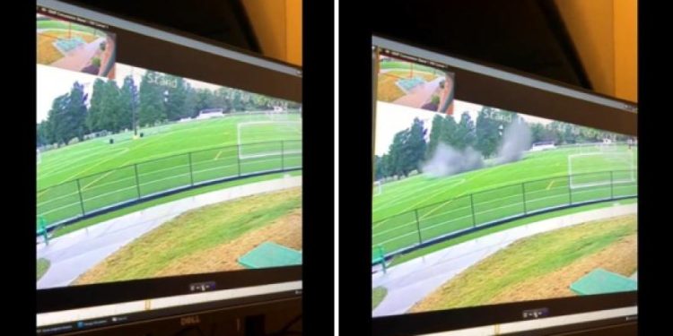 Nevjerojatno, ogromna provalija guta kamp