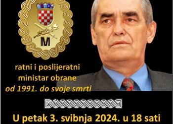 Prije 26 godina umro je Gojko Šušak