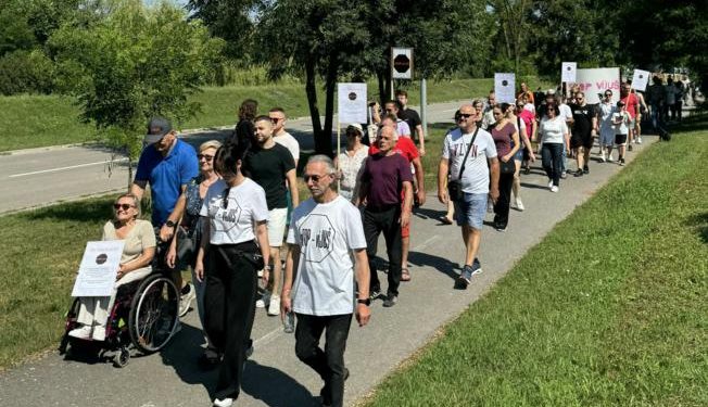 Prosvjed zbog deponija u gradu