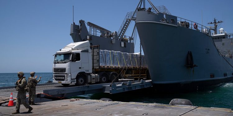 SAD uklanjaju stup za pomoć u Gazi zbog vremena i možda ga neće vratiti, kažu dužnosnici