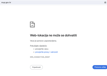 ŠTO SE DOGAĐA? Srušene vladine web stranice | NACIONAL.HR