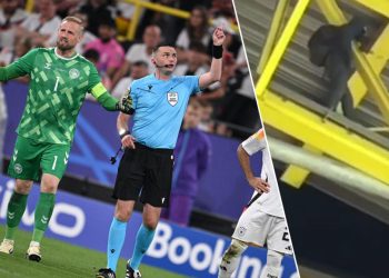 Sportske novosti – Procurio video drame u Dortmundu koja je trajala 57 minuta, otkriveno tko je maskirani uljez na krovu stadiona
