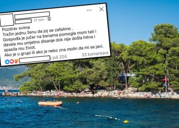 Traži se žena sa splitskih Bena. Javila se kćerka starijeg čovjeka, njezina poruka skupila je stotine lajkova i komentara: “Spasila mu je život”