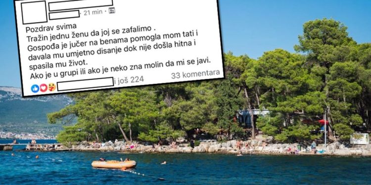 Traži se žena sa splitskih Bena. Javila se kćerka starijeg čovjeka, njezina poruka skupila je stotine lajkova i komentara: “Spasila mu je život”