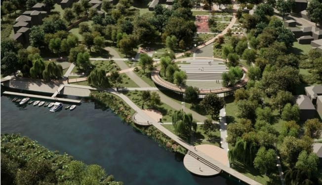 Trg u središtima Lipovca i Rokovaca