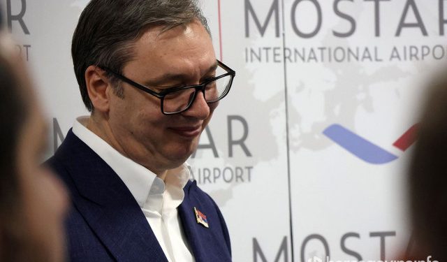 VUČIĆ SLETIO U MOSTAR Nakon više od 30 godina ponovno uspostavljena linija između Mostara i Beograda