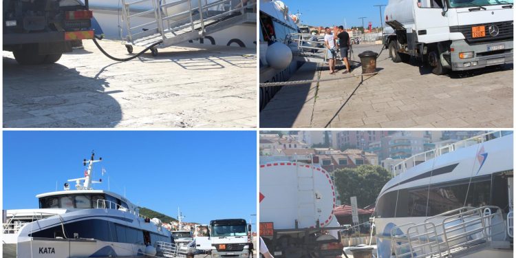 Slobodna Dalmacija – U ovoj prometnoj dalmatinskoj luci cisterne tankaju gorivo bez mjera protupožarne zaštite, dovoljan je jedan opušak…