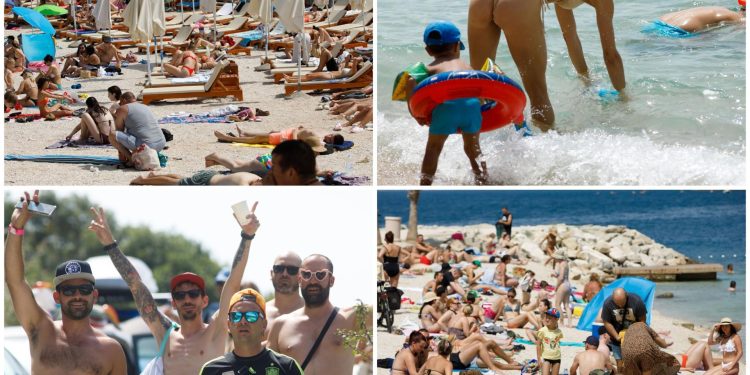 Slobodna Dalmacija – Splićani znaju kako doskočiti vrućini; lagano horizontala, pićence, pa u more… Napravili smo đir po plažama, ćirnite