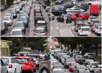 Slobodna Dalmacija – Totalni prometni kolaps u Splitu! Čeka se u kolonama na svim važnijim pravcima, pogledajte gdje je najgora situacija