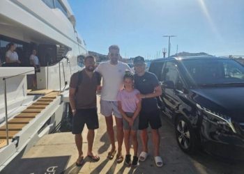 Modrić i Kovačić ponovo u Gradu, u Gružu ih dočekao Željko Raguž