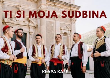 Klapa Kaše ima novi singl, pogledajte spot za pjesmu ‘Ti si moja sudbina’