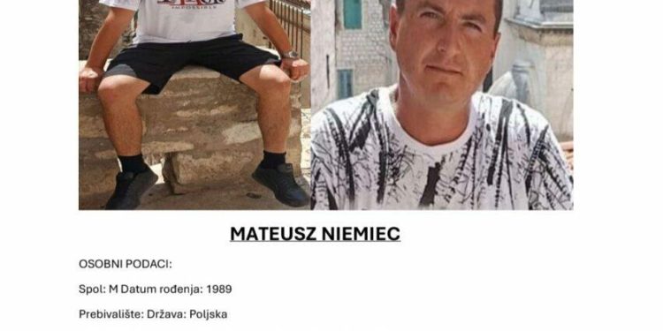 Slobodna Dalmacija – Traje intenzivna potraga za muškarcem na omiškom području. Zadnji put je viđen jučer ujutro, razdvojio se od prijatelja