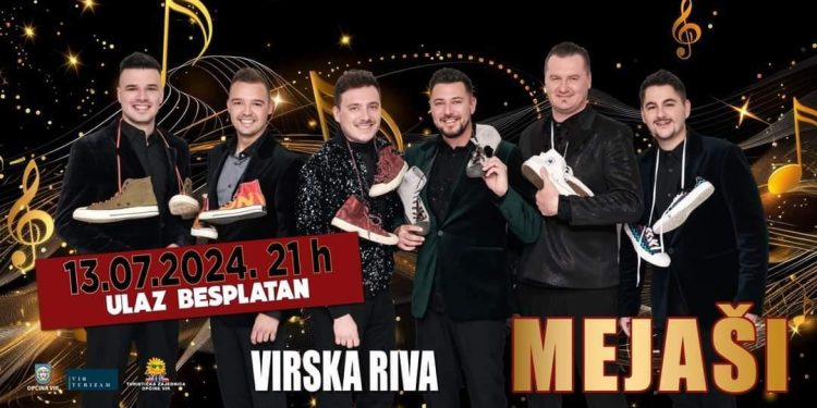 Ove subote na Virskom ljetu koncert Mejaša, popularni tamburaši u starkama sviraju prvi putr na otoku