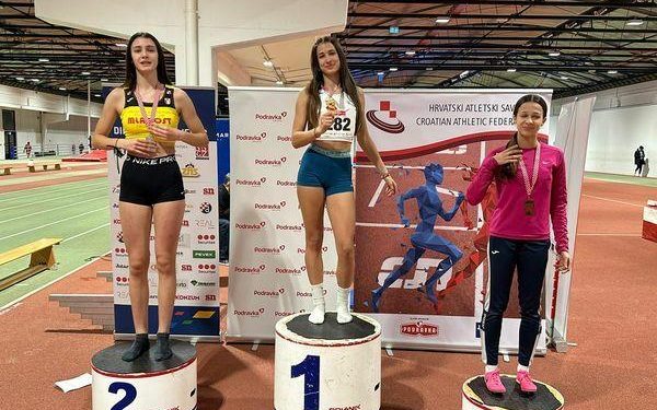 Atletičarka Karla Žilić iz ASK Zadar treća je u Europi u konkurenciji mlađih juniorki u svom uzrastu!