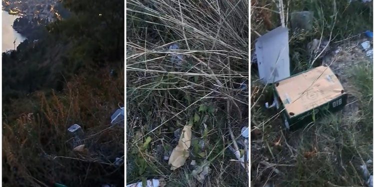 Odmorište kao odlagalište: dobro je dok pogled ne zaustaviš ispred sebe…