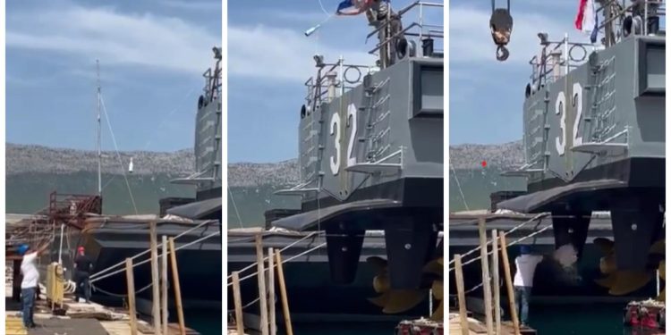 Slobodna Dalmacija – Neće pa neće! Pogledajte urnebesan video iz splitskog škvera, ‘tvrdoglava’ boca nikako da pukne. Ekipa se valjala…