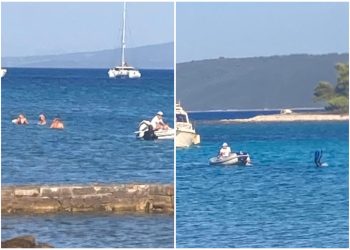 Slobodna Dalmacija – Dok su se ljudi kupali, muškarac kraj njih ronio s podvodnom puškom?!; ‘Kad je izvadio malu hobotnicu, pukla sam!’