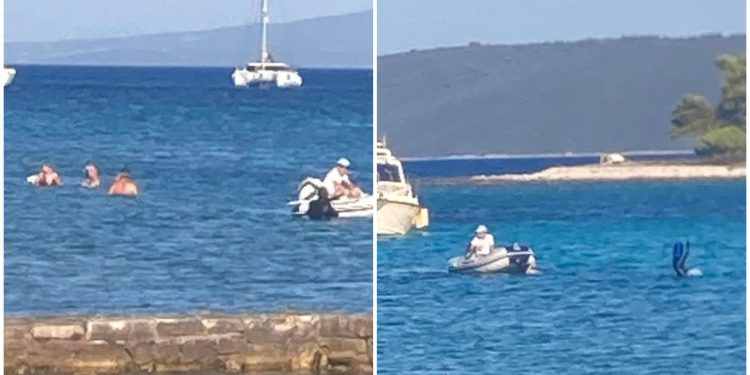 Slobodna Dalmacija – Dok su se ljudi kupali, muškarac kraj njih ronio s podvodnom puškom?!; ‘Kad je izvadio malu hobotnicu, pukla sam!’