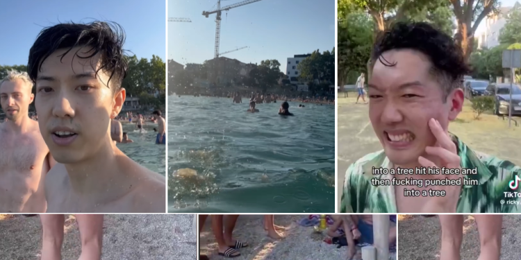 Slobodna Dalmacija – Sramota na splitskim Bačvicama: pratili gay mladiće, žena pljuvala, a muškarac ih tukao i glavom im udarao o stablo!