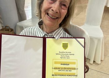Posebna čast: Prvakinja hrvatskog glumišta Milka Podrug Kokotović dobitnica Nagrade za životno djelo dobila