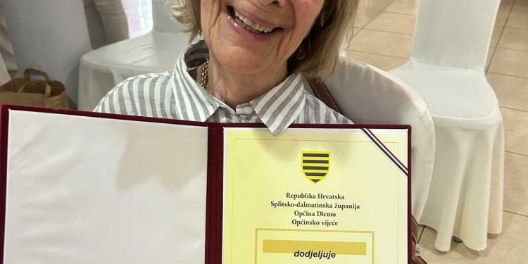 Posebna čast: Prvakinja hrvatskog glumišta Milka Podrug Kokotović dobitnica Nagrade za životno djelo dobila