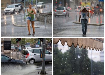Slobodna Dalmacija – Konačno! Splićane i goste nakon nesnosnih vrućina okupao ljetni pljusak. Pogledajte gdje ih je zatekao, sve smo snimili