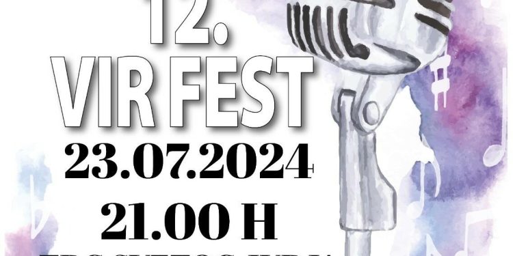 Na pozornici Virskog ljeta održava se Vir fest, natjecanje mladih pjevača iz cijele Dalmacije