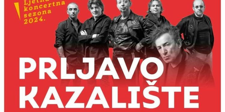 Prljavo kazalište nastavlja koncertnu sezonu na Bazenima Ilirija