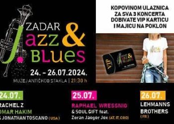 10. Zadar Jazz & Blues festival, otvara virtuozna pijanistica Rachel Z i jedan od najslavnijih bubnjara današnjice Omar Hakim