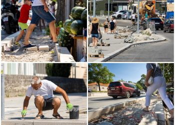Slobodna Dalmacija – Ovih 700 metara ceste u Trogiru radi se dulje od godinu dana. Ljudi su ljuti: ‘Lažu čim zinu, sezona je upropaštena’