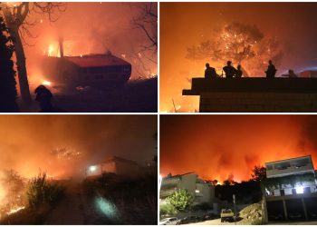 Slobodna Dalmacija – VELIKI FOTOIZVJEŠTAJ Plamen guta sve pred sobom! Naš reporter probio se tik do vatre: ‘Branimo kuću po kuću’