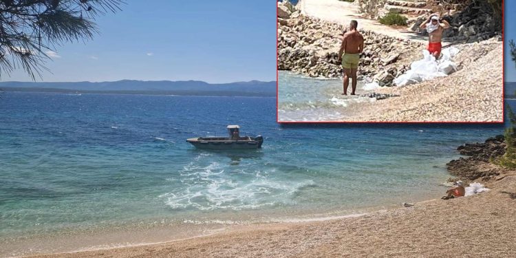 BIZARAN SLUČAJ Prepoznajte li ove muškarce? Pokušali su ukrasti žalo s plaže