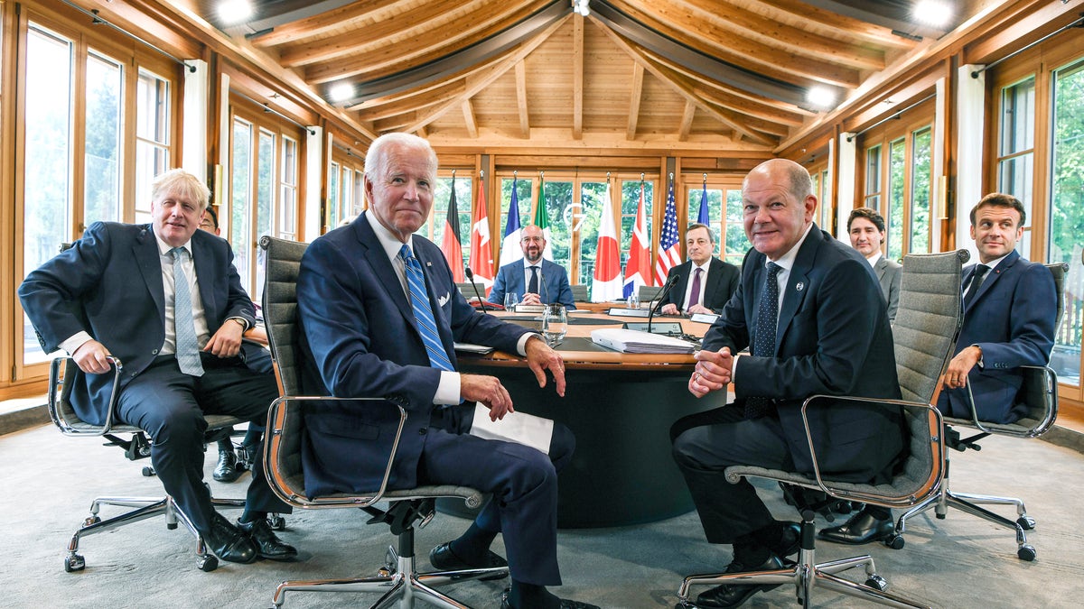 Joe Biden i drugi čelnici G7