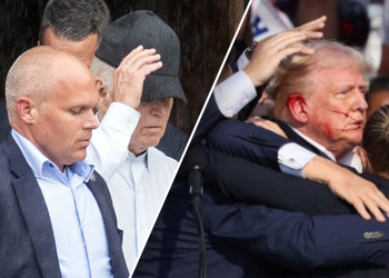 Biden viđen kako odlazi s mise nekoliko minuta nakon što je Trump pucao