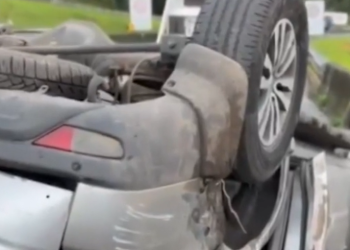 Brazil, strah za Dungu: auto se prevrnuo