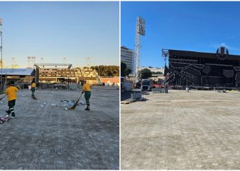 Cakum-pakum za par sati: Ekipa iz splitske Čistoće je sredila Park mladeži nakon Ultre