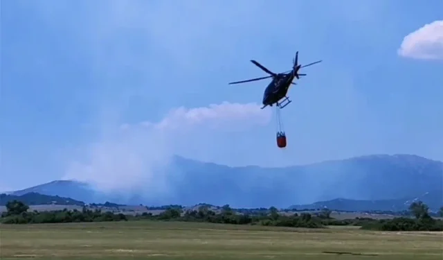 DJELOVAT ĆE HELIKOPTER Ponovno aktiviran požar u Gacku