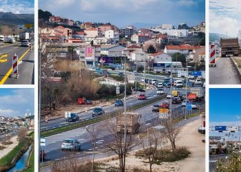 DOBRE VIJESTI ZA VOZAČE Radovi na opterećenom splitskom križanju dolaze kraju: Uskoro se nova cesta pušta u promet